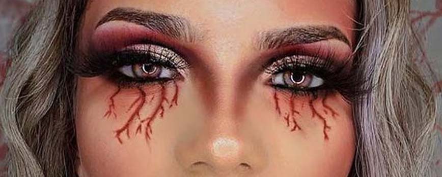 ¿Qué material necesitas para el maquillaje de vampiro?