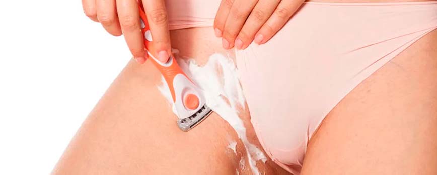 Cómo depilar el pubis, ¿con cera o con cuchilla?