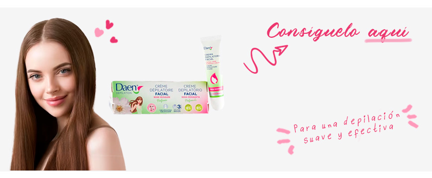 Crema Depilatoria Facial de DAEN