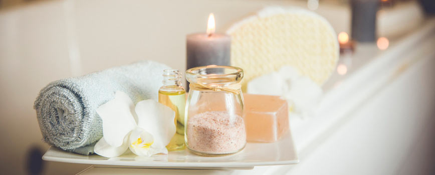 Sales de baño relajantes