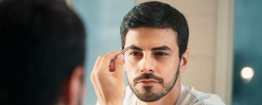 ¿Cómo depilarse las cejas un hombre?