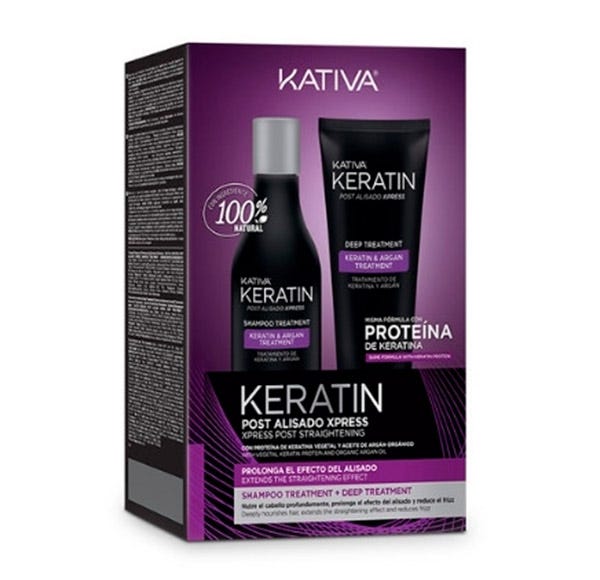 Kit Post Alisado Brasileño Xpress Kativa
