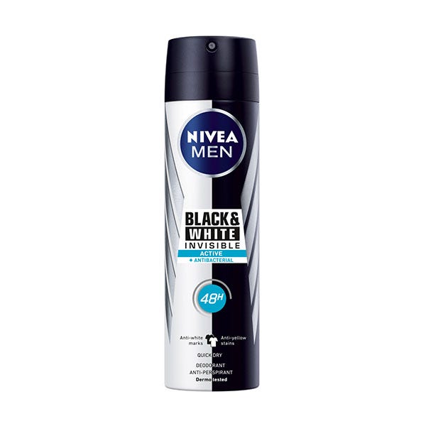 Men Black And White Invisible Active
