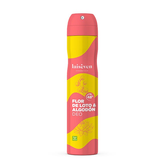 Desodorante Spray Flor De Loto Y Algodón