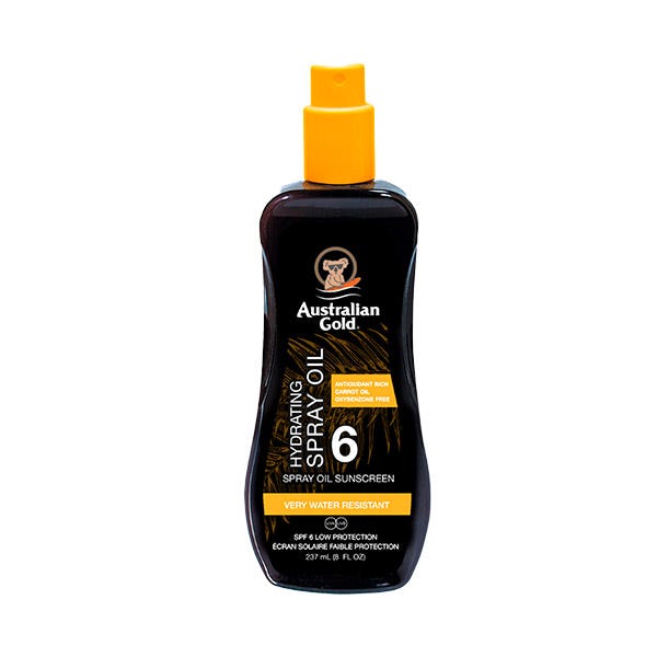 Spray Oil Sunscreen Spf 6