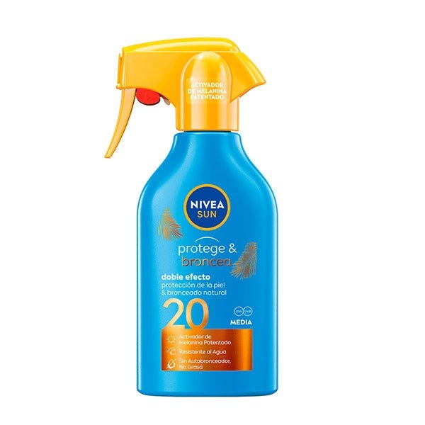 Protege & Broncea Activador Del Bronceado Spf 20