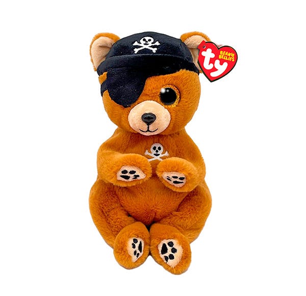 Beanie Bellies Scully Oso Pirata