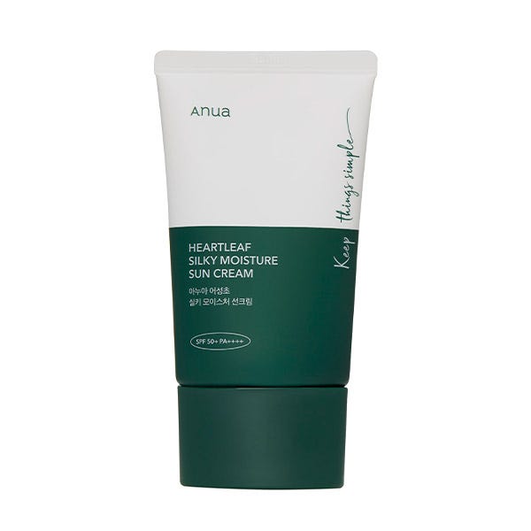 Heartleaf Silky Moisture Sun Cream