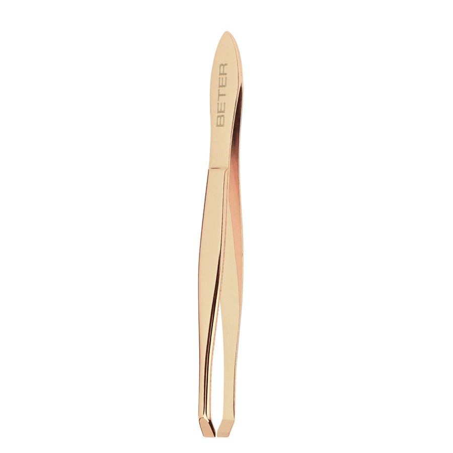 Pinza Depilación Dorada