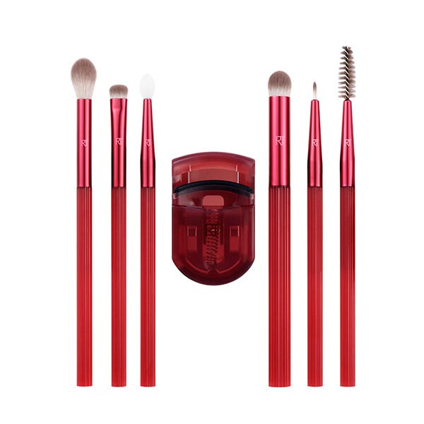 Solar Power Molten Metallic Eye Set