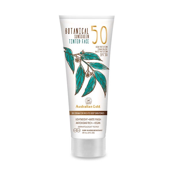 Botanical Sunscreen Tinted Face Spf 50