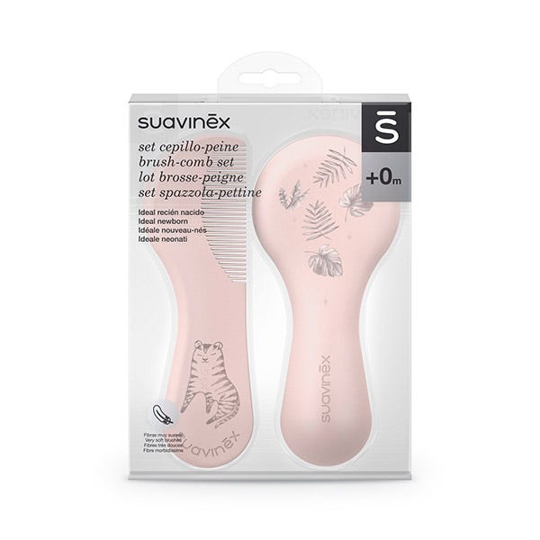 Set Cepillo-Peine Rosa