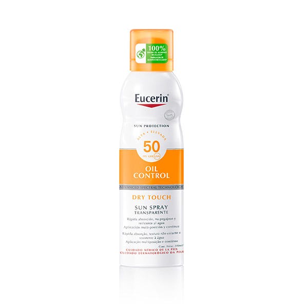 Spray Transparente Dry Touch SPF50