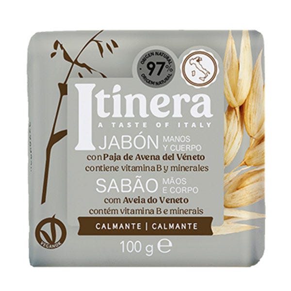 Jabón Con Paja De Avena