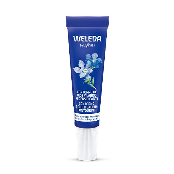 Contorno De Ojos Y Labios Genciana Azul