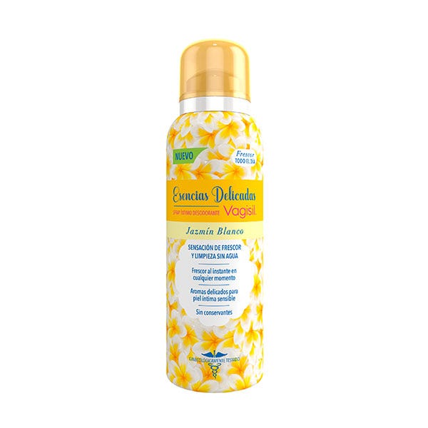 Spray Íntimo Esencias Delicadas Jazmín Blanco