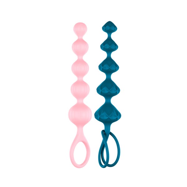 Perlas Anales Love Beads Pack De 2 Colores