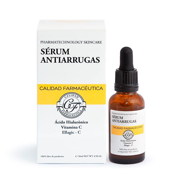 Serum Facial Antiarrugas Calidad Farmacéutica 30Ml
