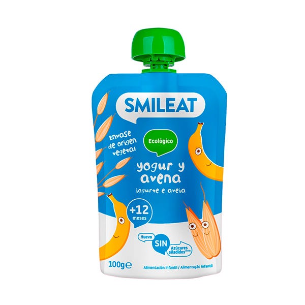Pouch De Yogur Y Avena