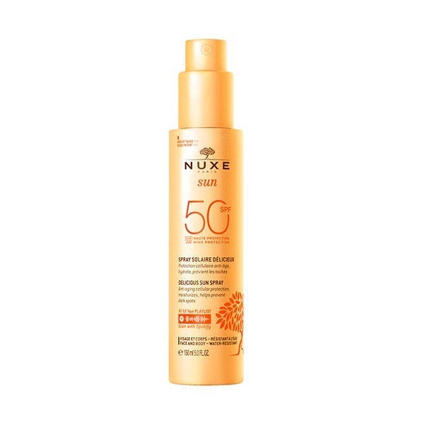 Sun Leche En Spray Rostro Y Cuerpo