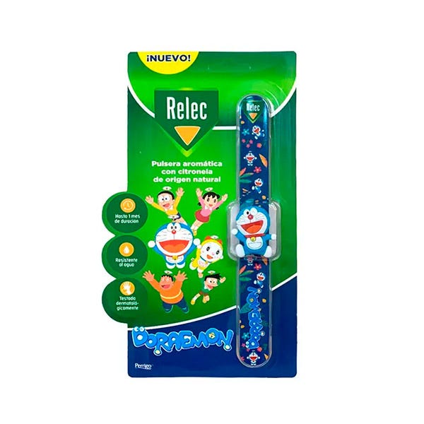 Pulsera Antimosquitos Doraemon
