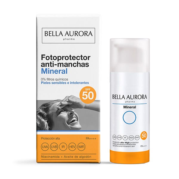 Fotoprotector Antimanchas Mineral SPF50