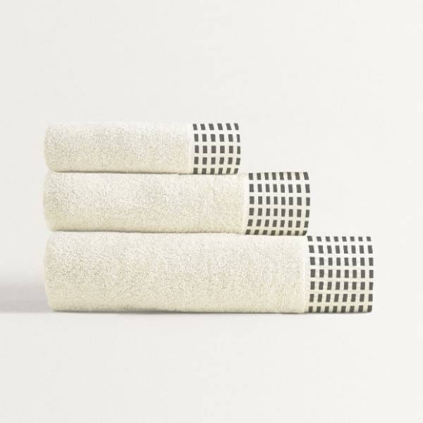 Set 3 Toallas Beige