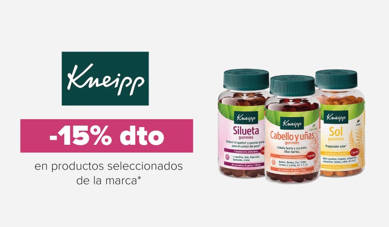 Descuento KNEIPP
